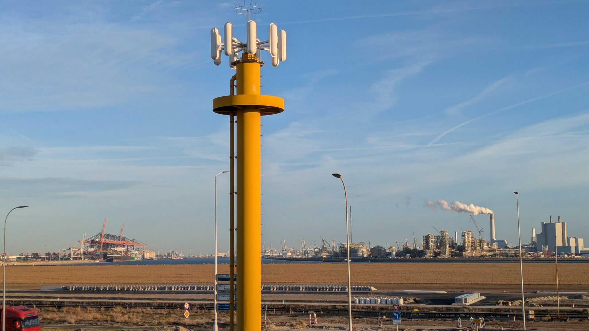 IZT Direction Finder at Port of Rotterdam