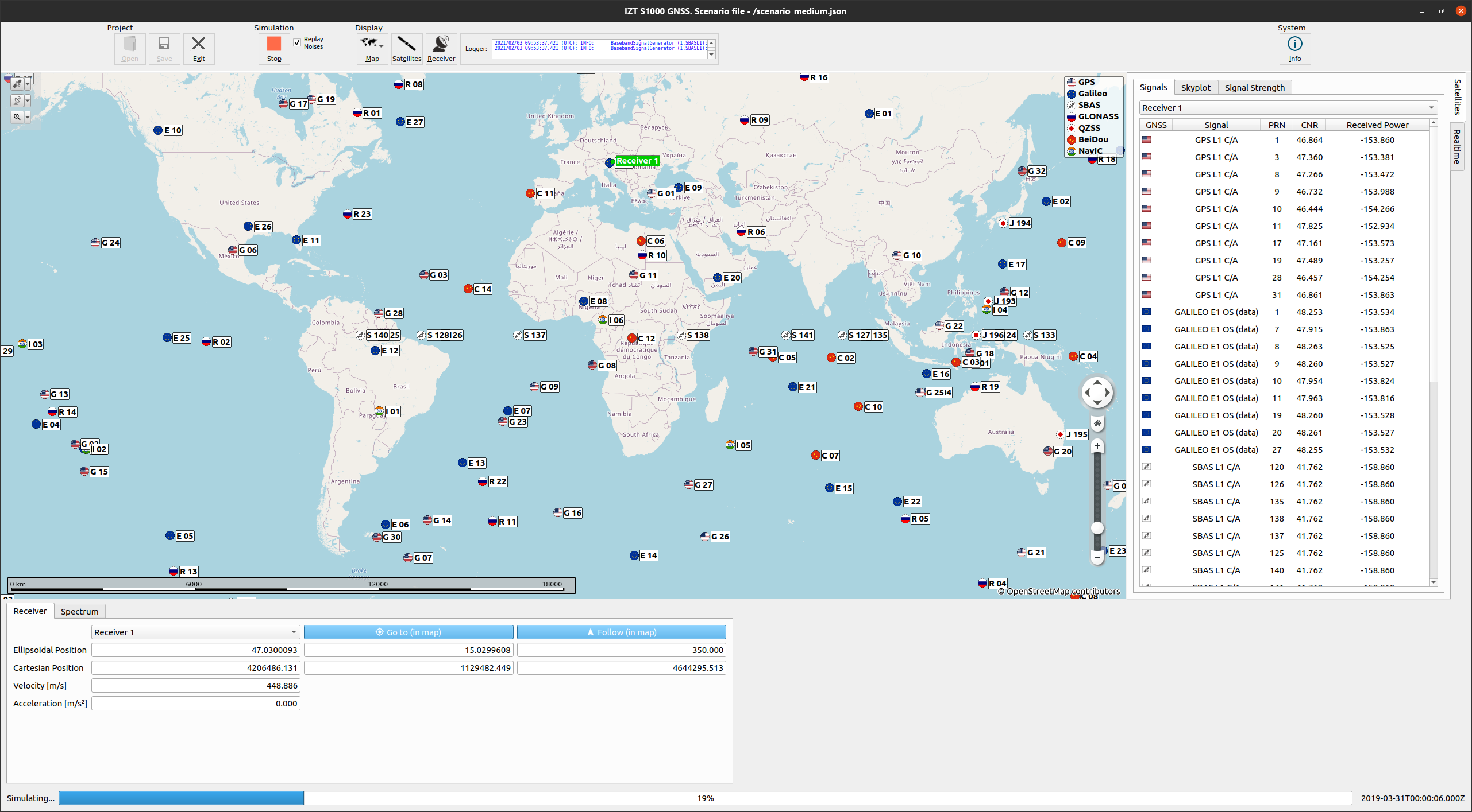 RealTimeGUI IZT S1000 GNSS